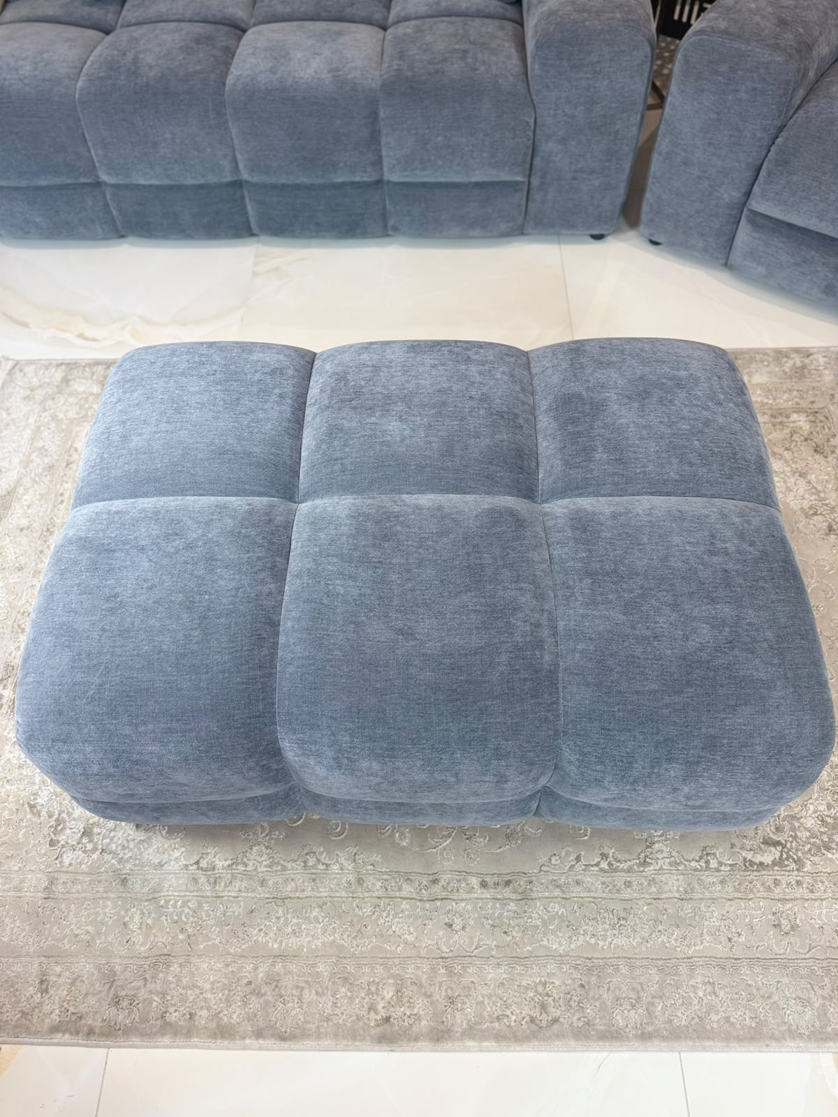 Jacob Ribbed Footstool