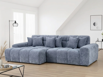 Jacob Ribbed Corner Sofa (Left or Right-Hand)