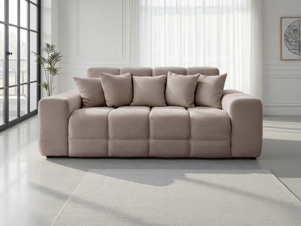 Jacob Ribbed 3-Seater Sofa