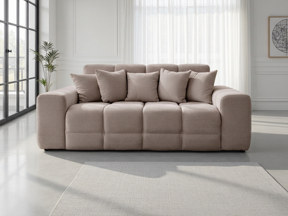Jacob Ribbed 3-Seater Sofa