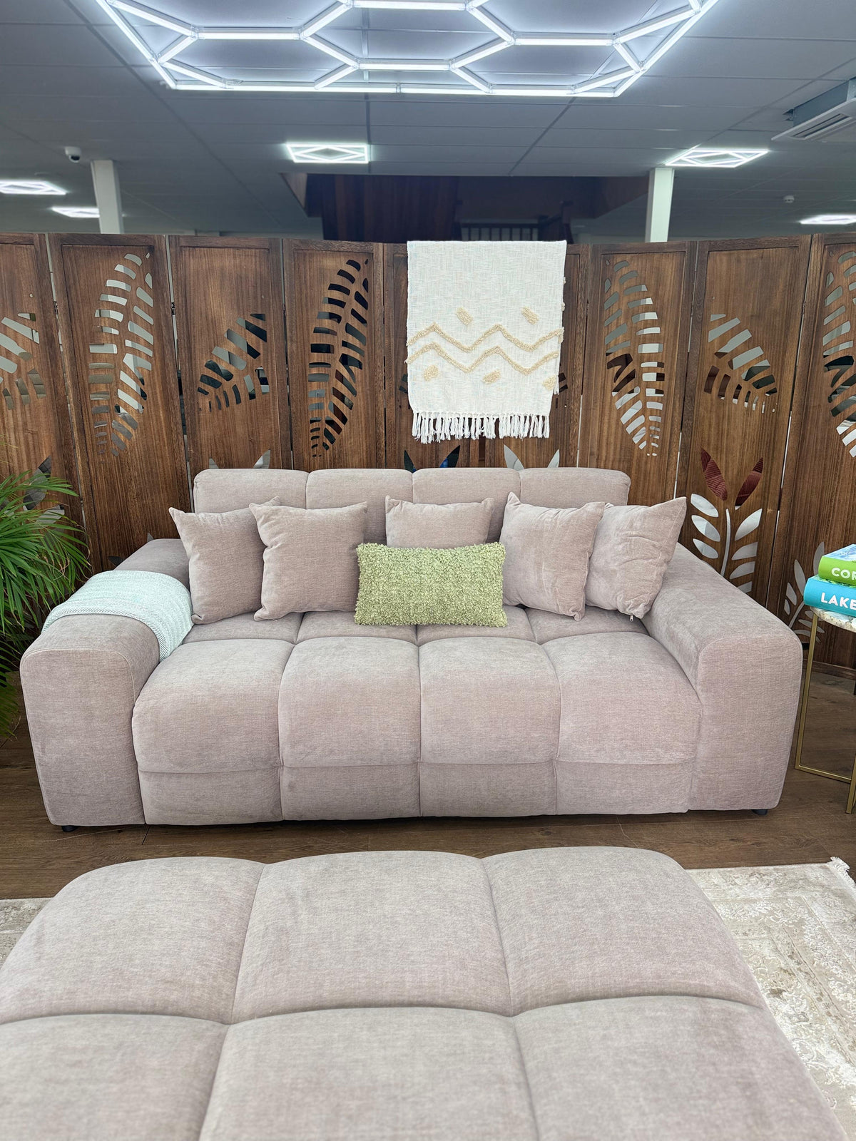 Jacob Ribbed 3-Seater Sofa