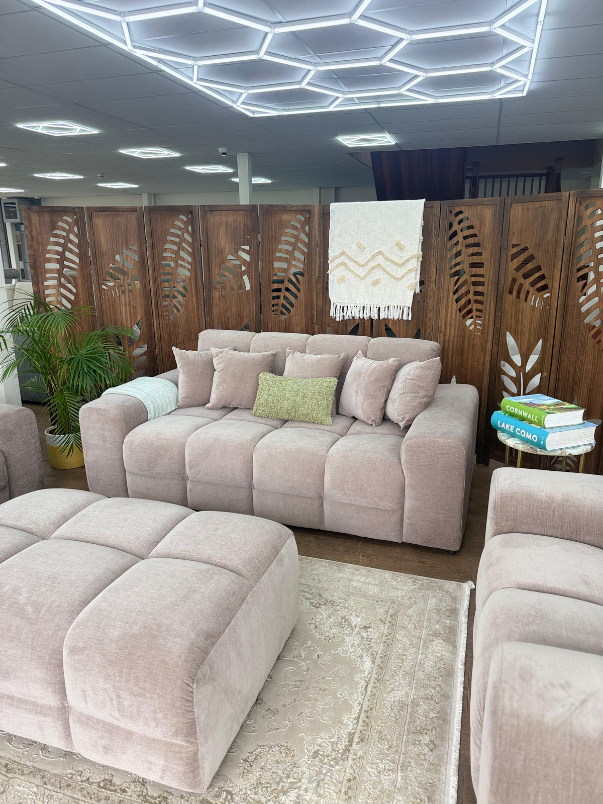 Jacob Ribbed 3-Seater Sofa