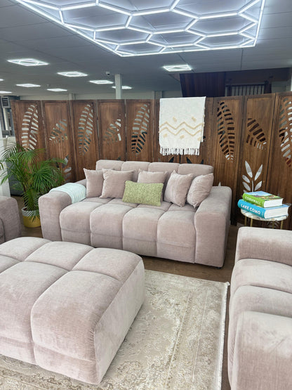 Jacob Ribbed 3-Seater Sofa