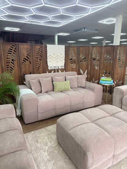 Jacob Ribbed 3-Seater Sofa