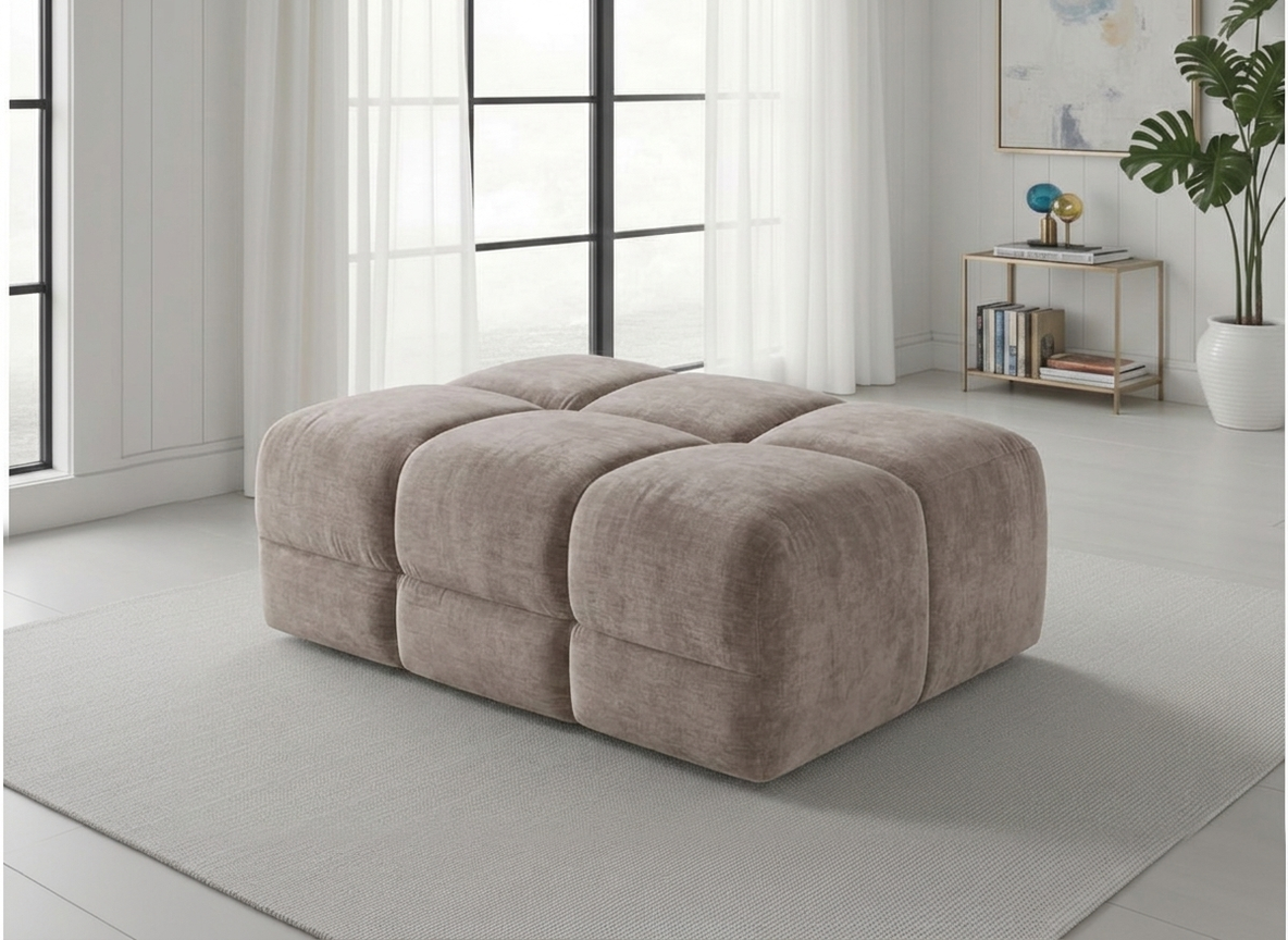Jacob Ribbed Footstool