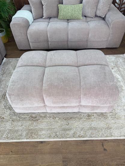 Jacob Ribbed Footstool