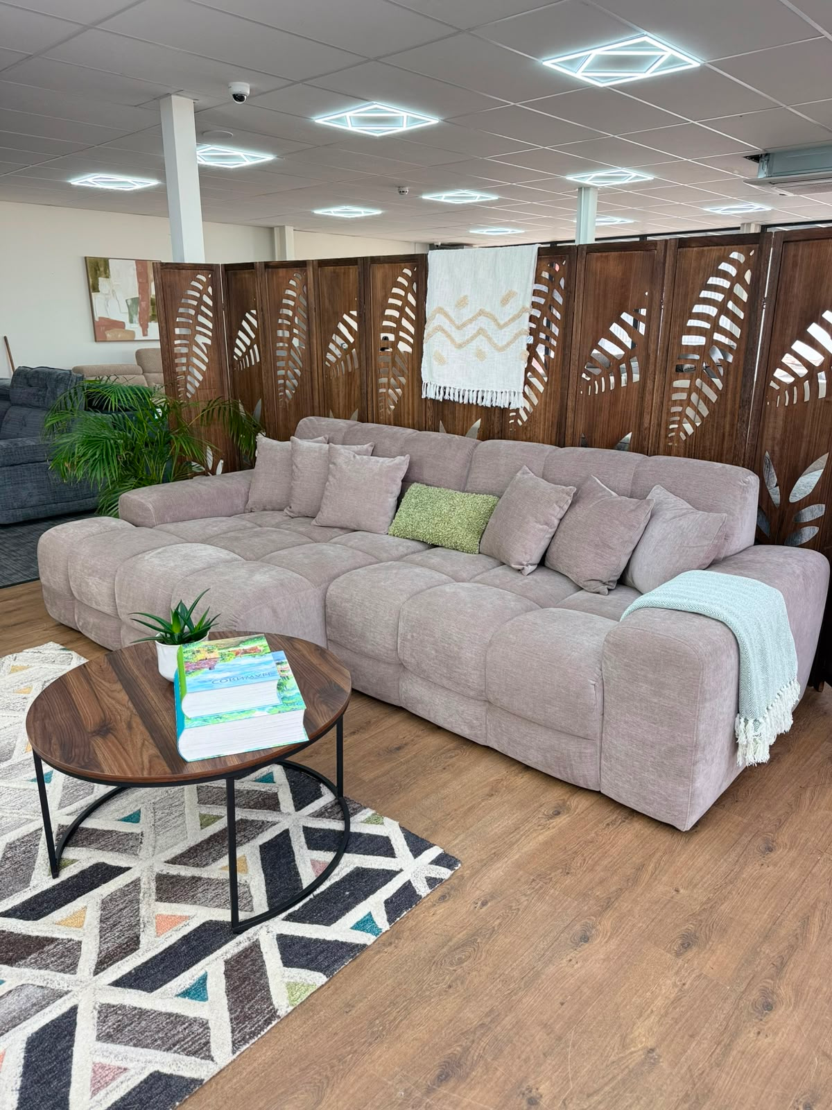 Jacob Ribbed Corner Sofa (Left or Right-Hand)