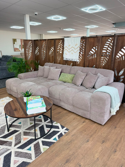 Jacob Ribbed Corner Sofa (Left or Right-Hand)