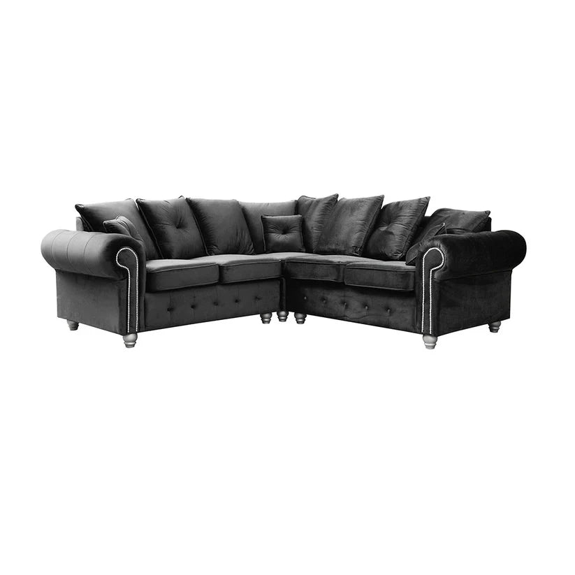Kashmir 3 & 2 Seater Sofa in Plush Velvet