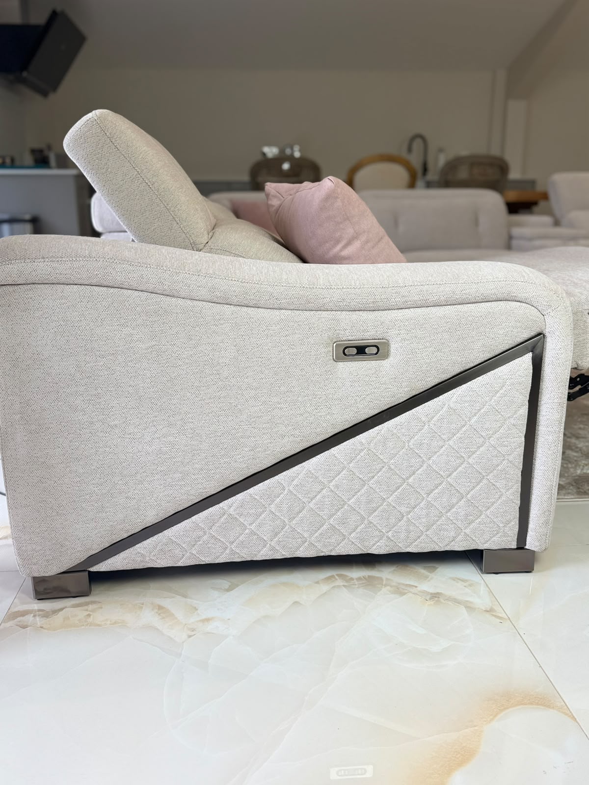 Ohio Modular Electric Recliner Sofa Large Corner