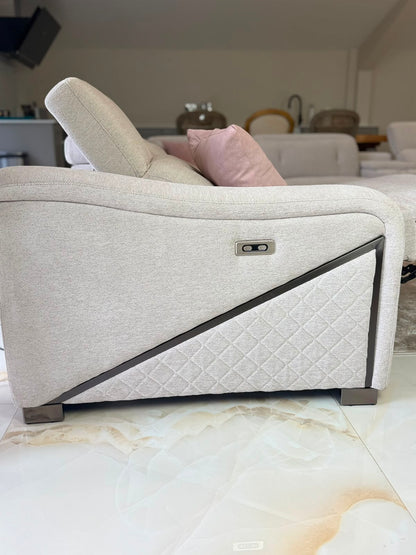 Ohio Modular Electric Recliner Sofa Large Corner
