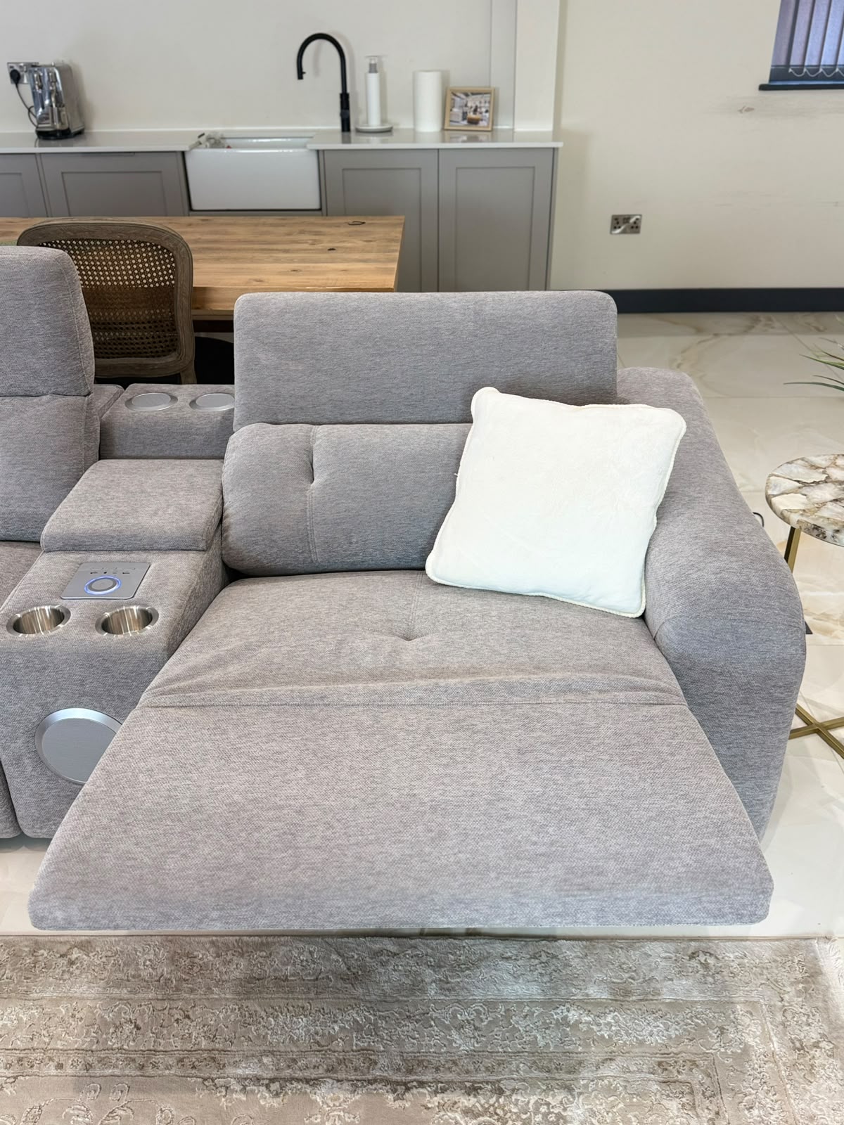 Ohio Modular Electric Recliner Sofa Large Corner