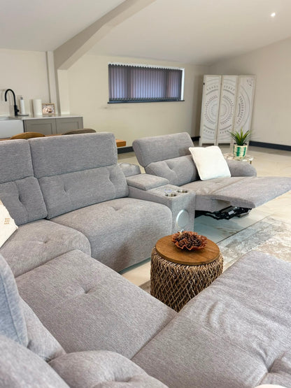 Ohio Modular Electric Recliner Sofa Large Corner