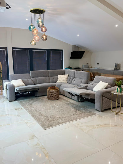Ohio Modular Electric Recliner Sofa Large Corner