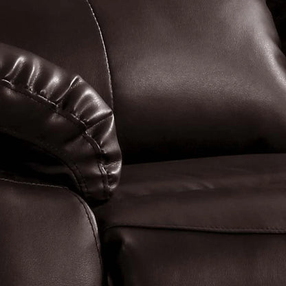 Roma 3-Seater Faux Leather Manual Recliner