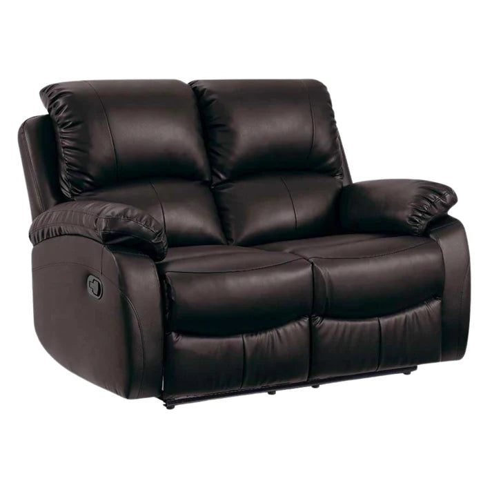 Roma 2-Seater Faux Leather Manual Recliner
