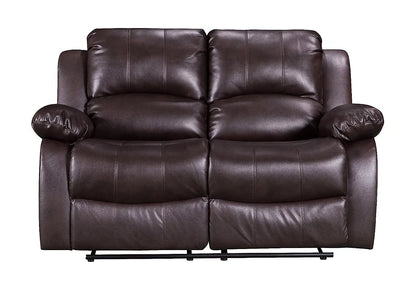 Roma 2-Seater Faux Leather Manual Recliner
