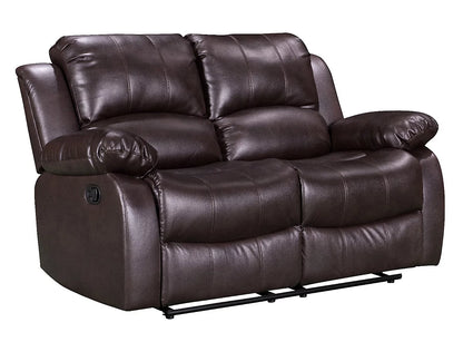 Roma 2-Seater Faux Leather Manual Recliner