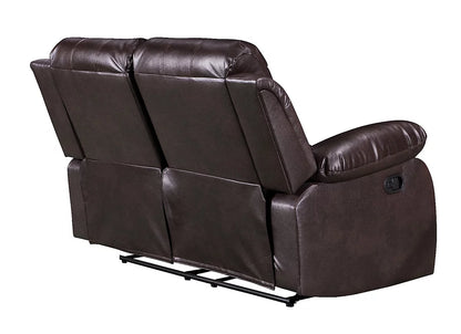 Roma 2-Seater Faux Leather Manual Recliner