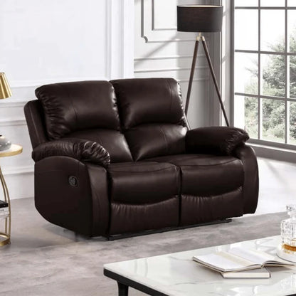 Roma 3 & 2 Seater Faux Leather Manual Recliner Sofa Sets and Armchair