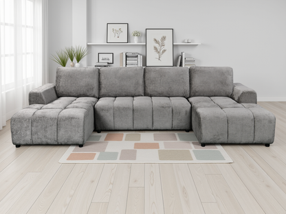 Shanghai Luxury U Shape Corner Sofabed